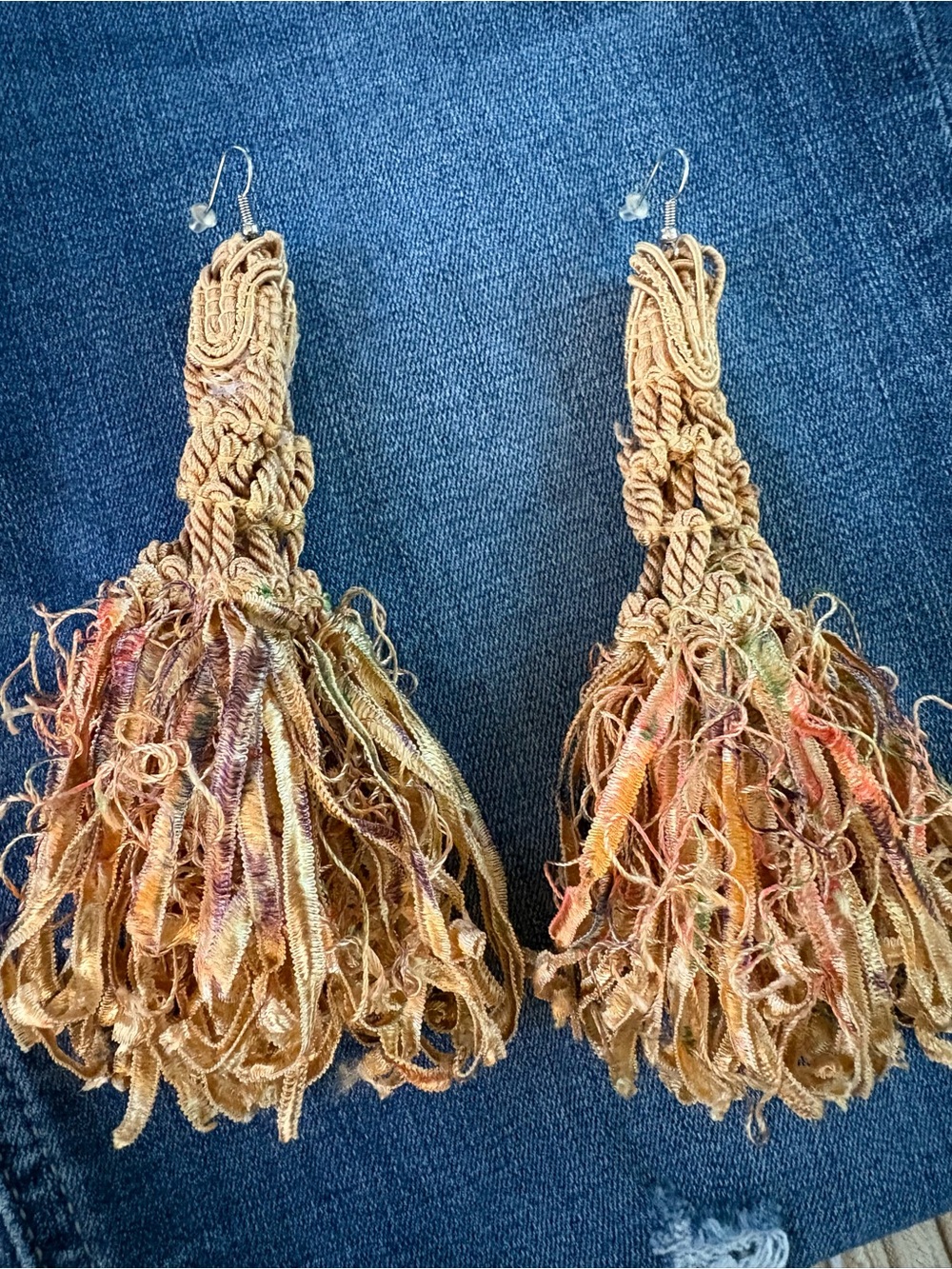 Boho Fringe Long Tassel Earrings